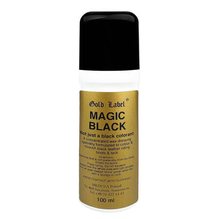 Magic Black Gold Label preparat do skór 100 ml