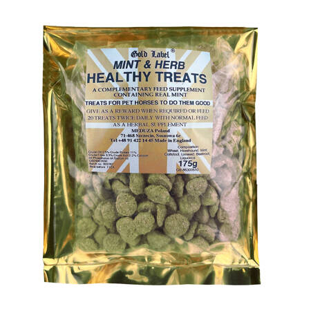 Mint and Herb Healthy Treats Gold Label cuk. 175g