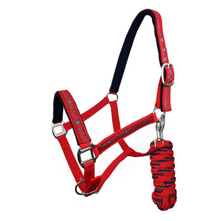 Halter with lead rope York Bella