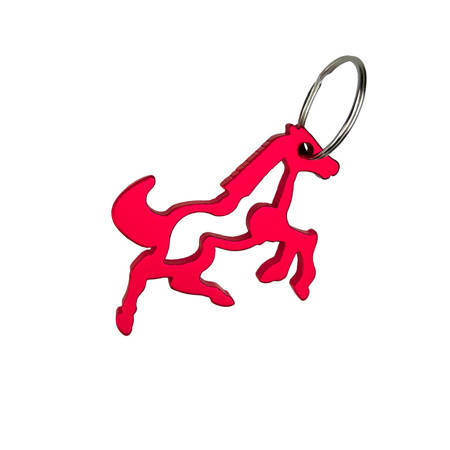 Key ring York with opener Horse