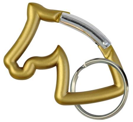 Keychain-carabiner HR horse head