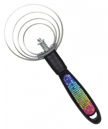 Metal curry comb York Rainbow