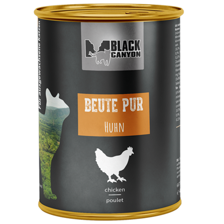 BLACK CANYON Cat "Beute Pur" Huhn 410 g