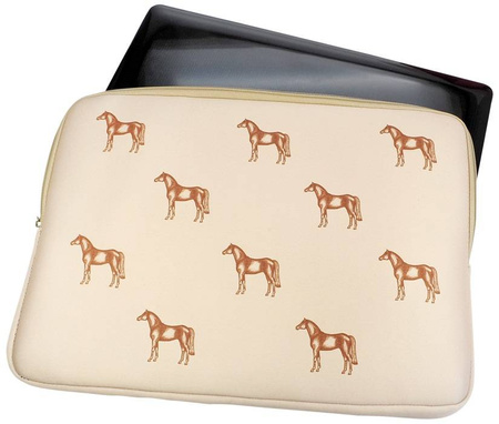 Laptop Bag HR beige horse