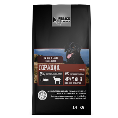 Topanga dry dog food Tuna & Lamb 5 kg