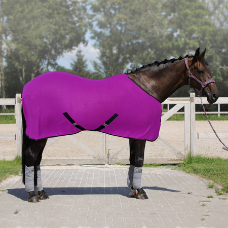 Fleece rug York Ekona with surcingles