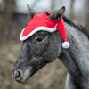 Ear bonnet York Christmas pompoms