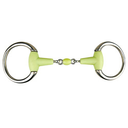 Double jointed eggbutt snaffle bit York flavoured 19 mm