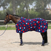 Fleece rug York Stars with straps