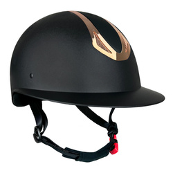 Riding hat York Amethyst Rose Gold