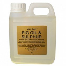 Pig oil and sulphur Gold Label 