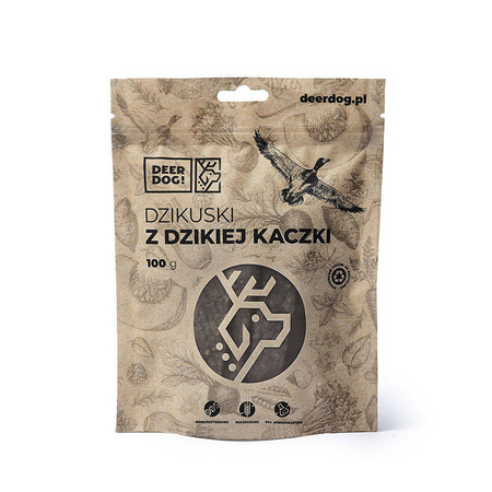 Treats Deer Dog "Dzikuski" WILD DUCK snack