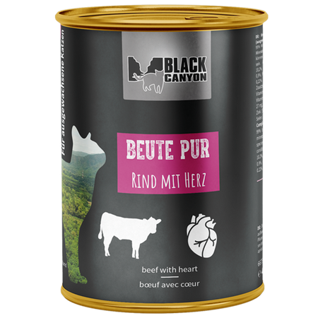 Cat Beute Pur Beef with heart 410 g