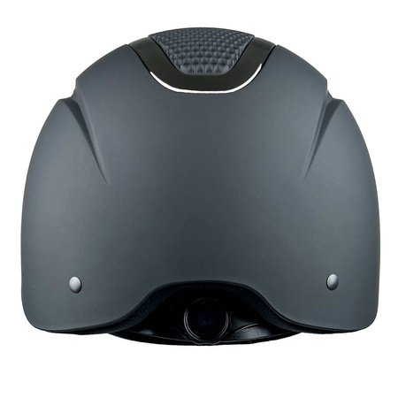 Riding hat York Saphire Shiny Gun