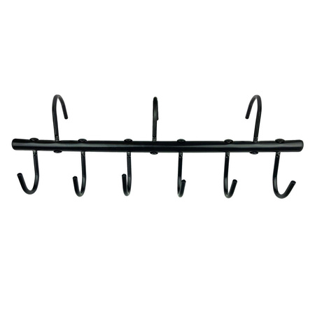 Portable hanger York with 6 hooks