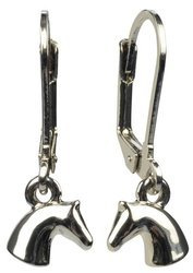 Earrings HR horse head 3D