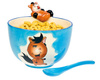 Bowl HR with a figure of a horse