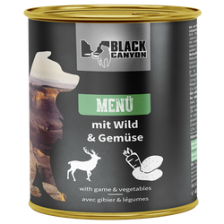 BLACK CANYON dog Menü Wild 820 g