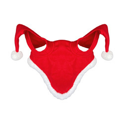 Ear bonnet York Christmas pompoms