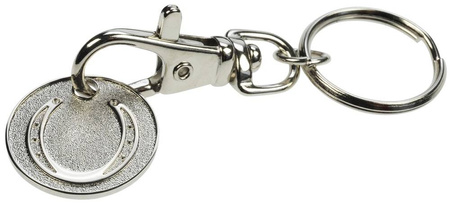 Key ring HR horse and horseshoe