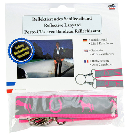 Reflektierendes Schlüsselband HR Pferde