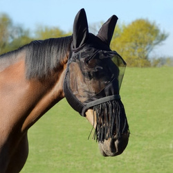 Fliegenmaske York mit Fransen