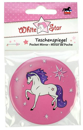 Pocket mirror HR White Star