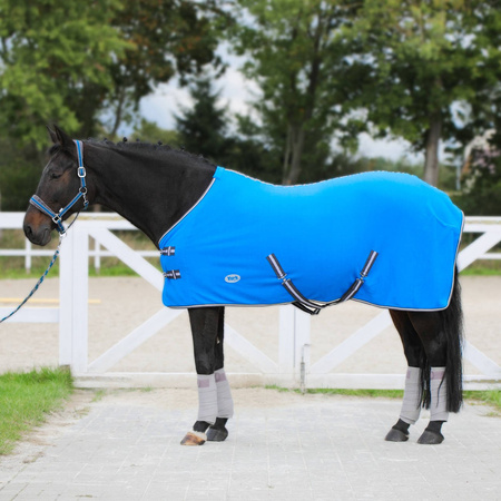 Fleece rug York Britta with surcingles