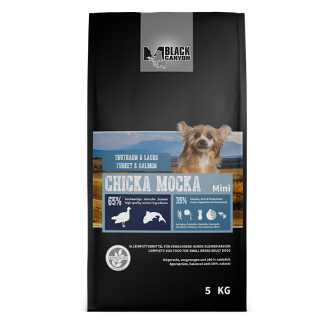 Chicka Mocka Mini Trockenfutter Truthahn & Lachs 1,5 kg