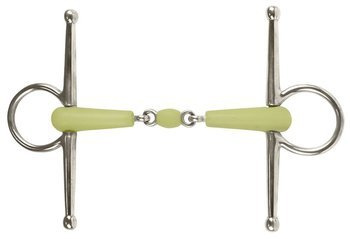 Full cheek double jointed snaffle bit York flavoured 18 mm