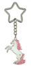 Key ring HR horse shape White Star Action