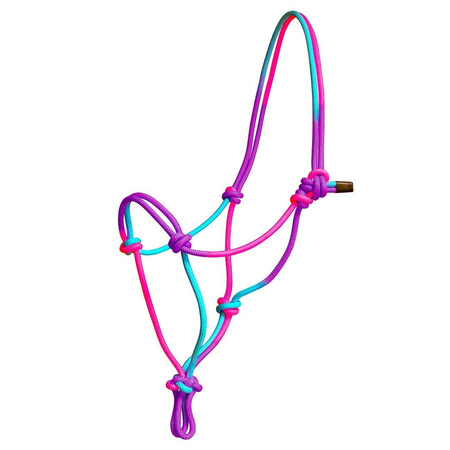 Rope halter Horsenjoy Rainbow Pastel