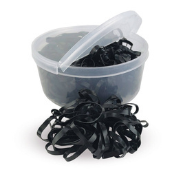 York silicone plaiting bands in a box