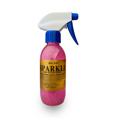 Sparkle Spray Silver Gold Label spray kolor. 250ml