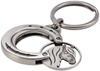 Key ring HR horseshoe with horse head token