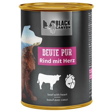 Beute Pur with Beef with heart 410 g