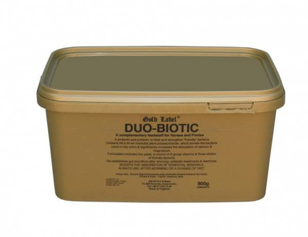 Duo-Biotic Gold Label 800 g mieszanka z zawartością prebiotyków i probiotyków