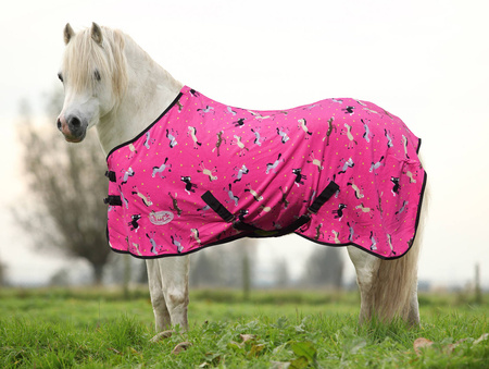 Fleece rug York Horsi with straps