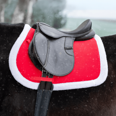 Saddle pad York Christmas