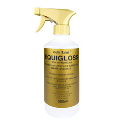 Equigloss Spray Gold Label płyn nabłyszczaj 500 ml