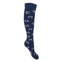 Reitsocken York Hufeisen Kniestrümpfe