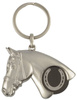 Key ring HR with token Horse head and horseshoe