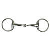 Single jointed eggbutt snaffle bit York 17 mm