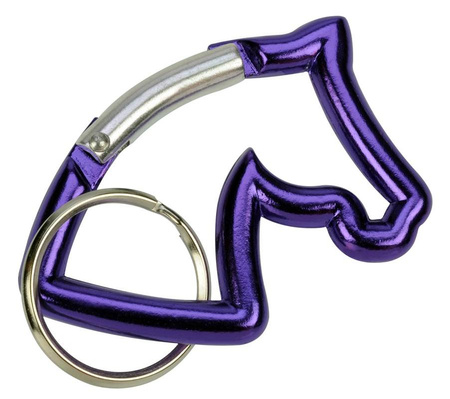 Keychain-carabiner HR horse head