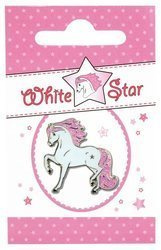 Lapel Pin HR White Star