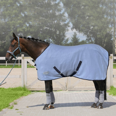 Fleece rug York Ekona with surcingles