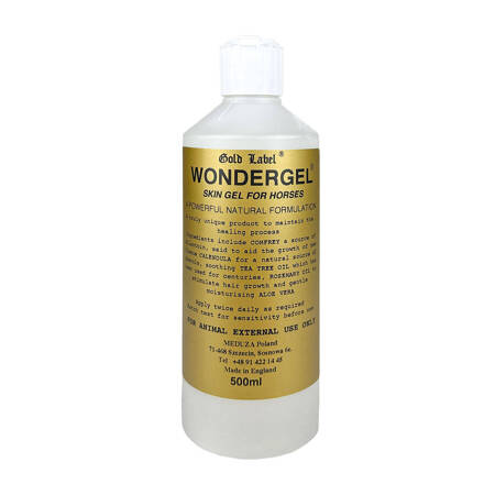 Wonder Gel Gold Label żel do pielęgnacji końskiej skóry